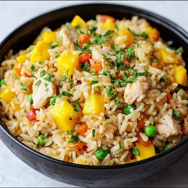 Mango Chicken Fried Rice Recipe