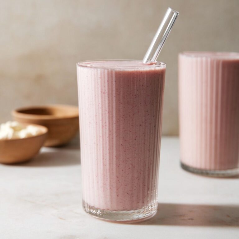 Cottage Cheese Smoothie (High Protein!) Recipe