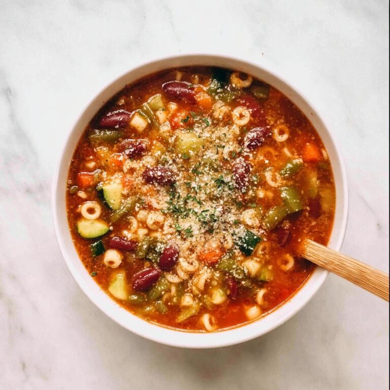 Classic Minestrone Soup Recipe