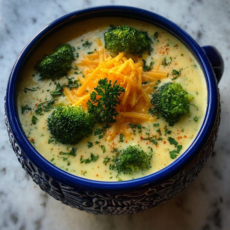 Creamy Broccoli Potato Cheese Soup – Comfort in Every Spoon Recipe