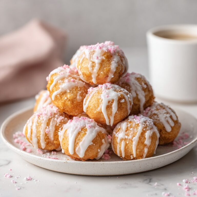 Strawberry-Glazed Donut Holes: Tiny Bites of Pure Berry Bliss Recipe