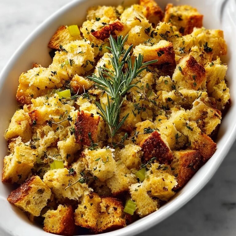 Classic Bread Stuffing With Fresh Herbs Recipe