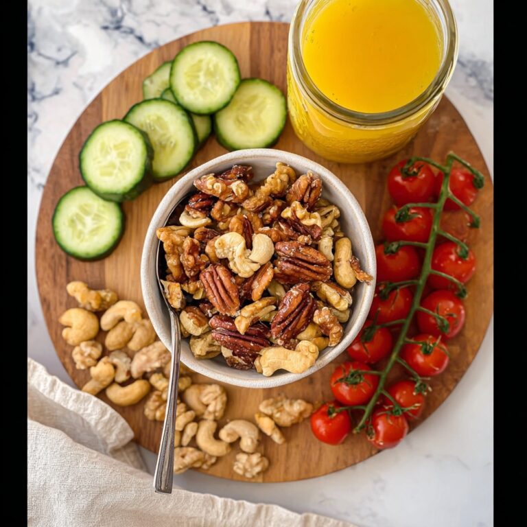 Easy Glazed Nuts Recipe