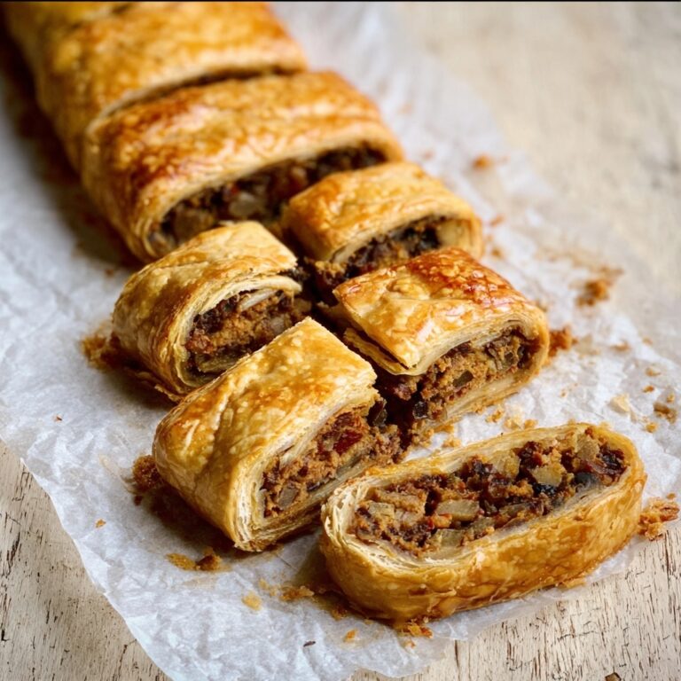 Sweet Cabbage Strudel with Raisins and Brown Sugar Recipe