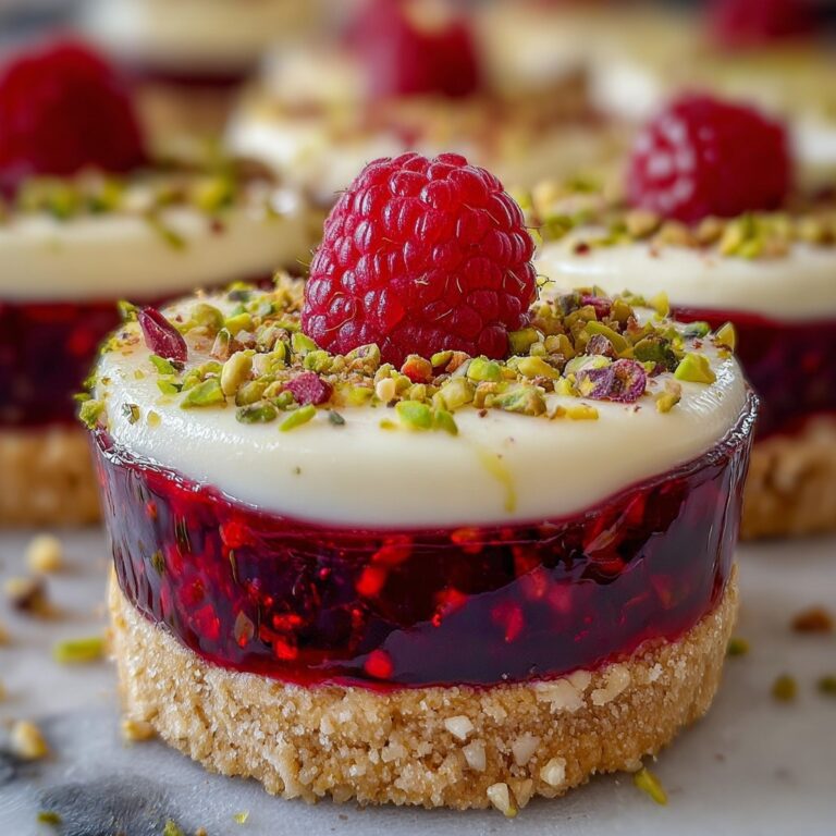 Elegant Raspberry Pistachio Cream Tarts – A Stunning & Delicious Dessert Recipe