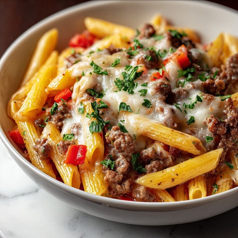 Philly Cheesesteak Pasta Recipe