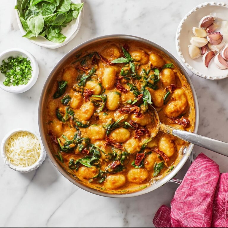 One-Pan Creamy Tuscan Gnocchi (In 15 Minutes) Recipe
