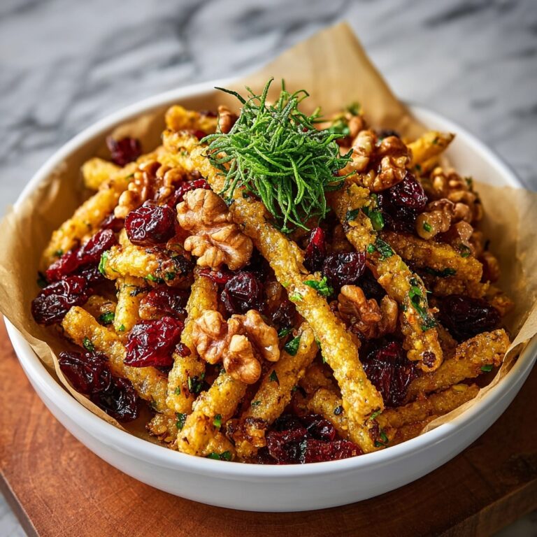 Honey Roasted Parsnips with Cranberries & Walnuts Recipe