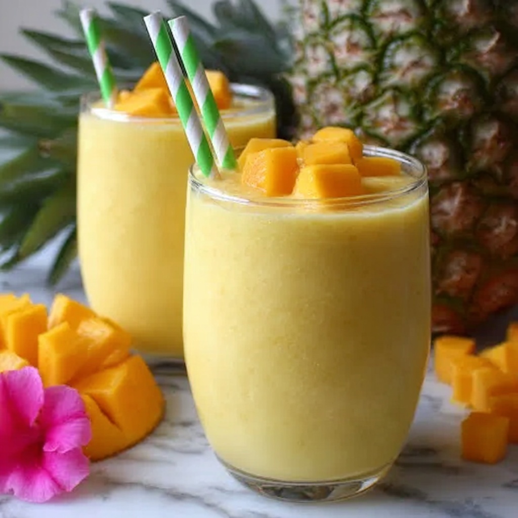 McDonald’s Mango Smoothie Copycat Recipe - Recipe Image