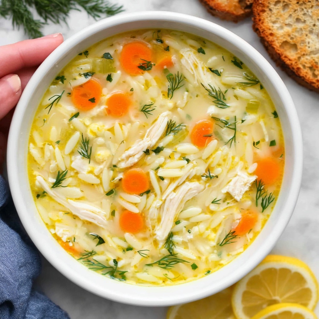 Greek Lemon Chicken Soup Recipe - Recipe Image