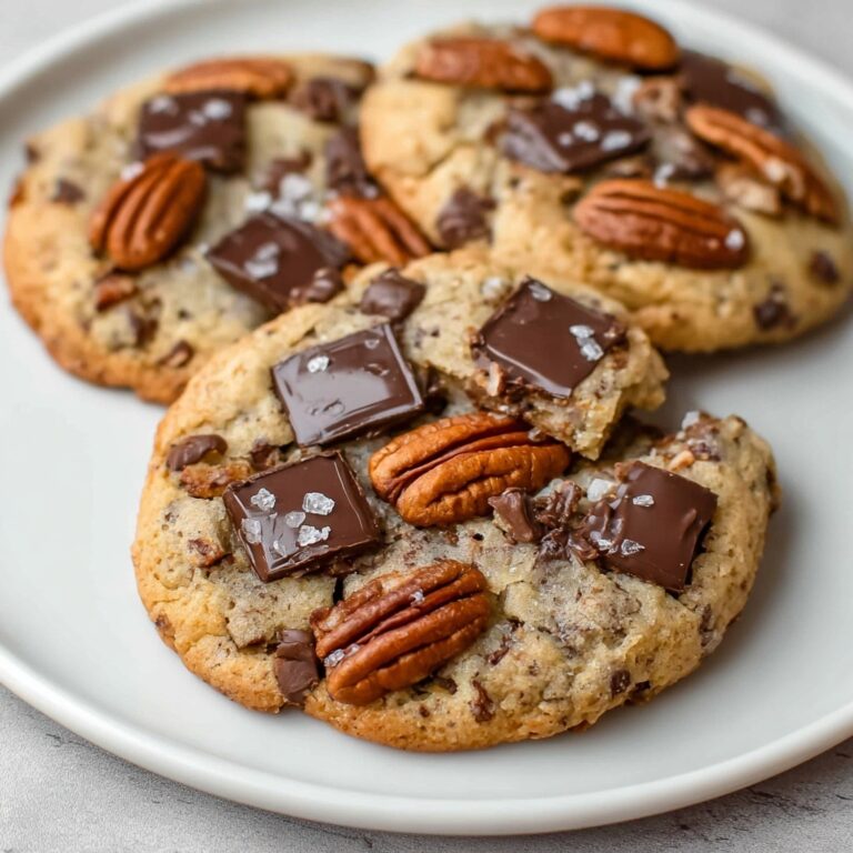 Browned Butter Pecan Chocolate Chunk Cookies Recipe