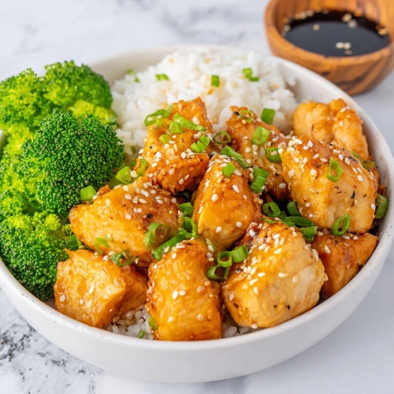 Air Fryer Honey Garlic Salmon Bites Recipe