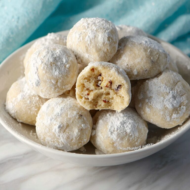 Snowball Cookies Recipe