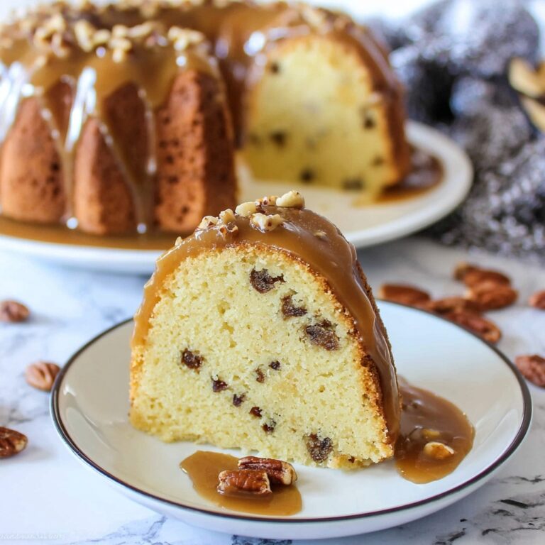 Butter Pecan Pound Cake with Toasted Pecans and Cream Cheese Frosting Recipe