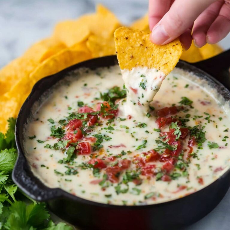 White Queso Dip (Quick & Easy!) Recipe
