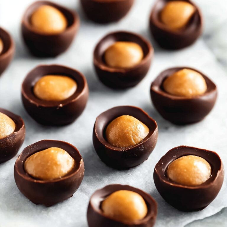 Buckeyes Chocolate Peanut Butter Bonbons Recipe