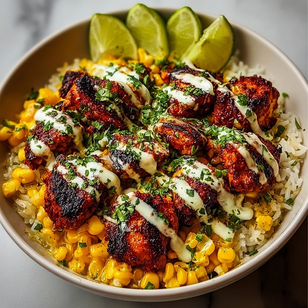 Street Corn Chicken Bowl Recipe - Recipe Image