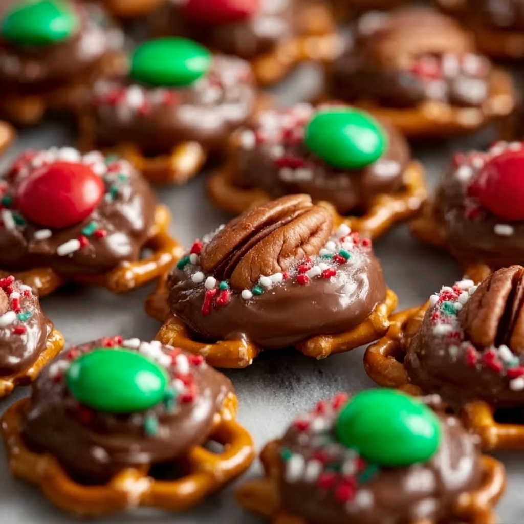 Christmas Rolo Pretzel Crunch Clusters Recipe - Recipe Image