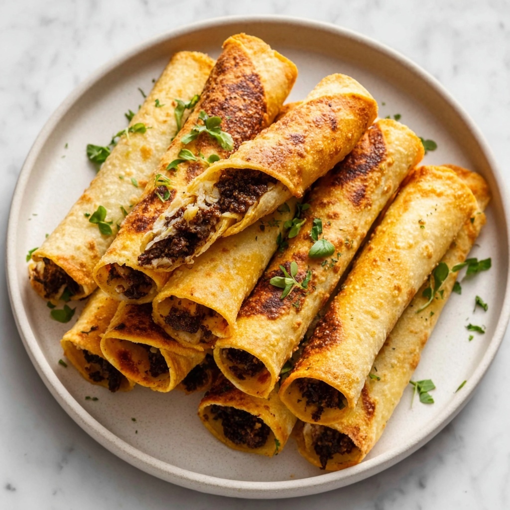 Chipotle Chicken Flautas Recipe - Recipe Image