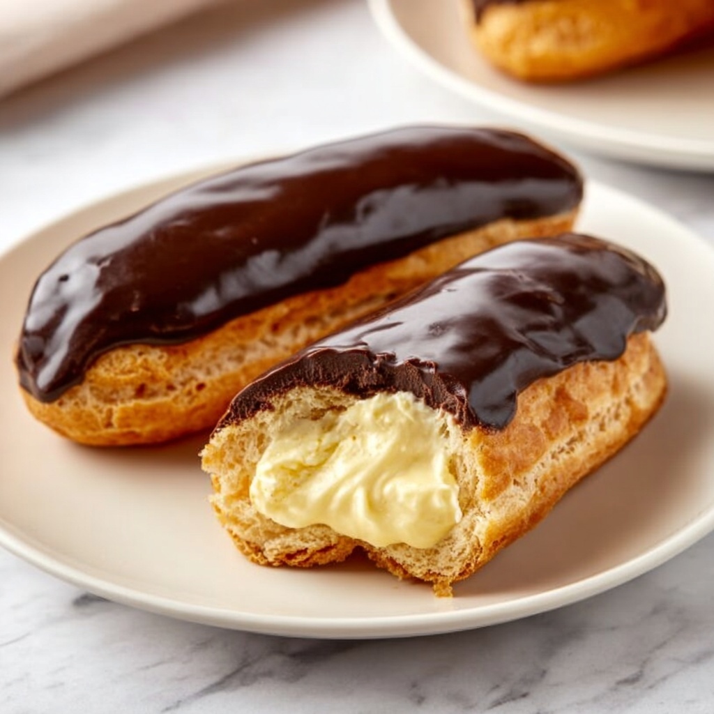Homemade Eclairs Recipe - Recipe Image