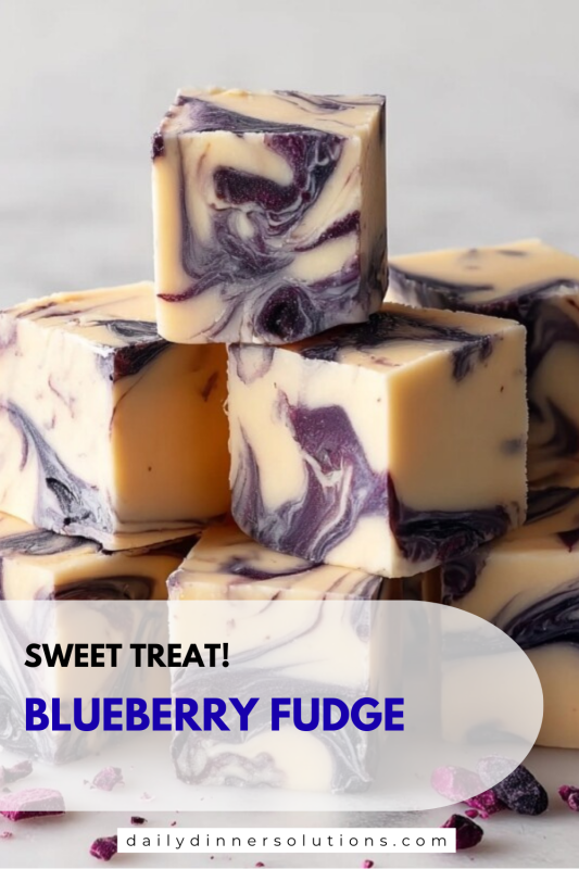 Blueberry Fudge Recipe - Recipe Image