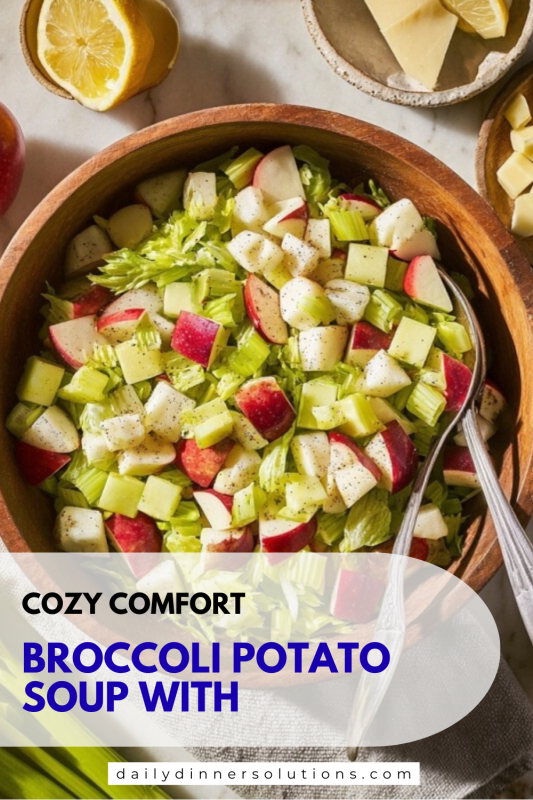 Broccoli Potato Soup with Bacon and Cheddar Recipe - Recipe Image