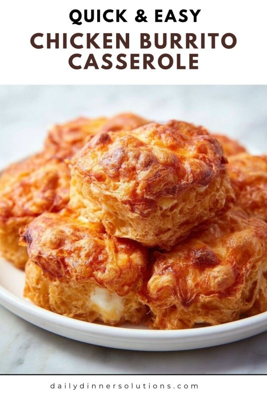 Chicken Burrito Casserole Recipe - Recipe Image