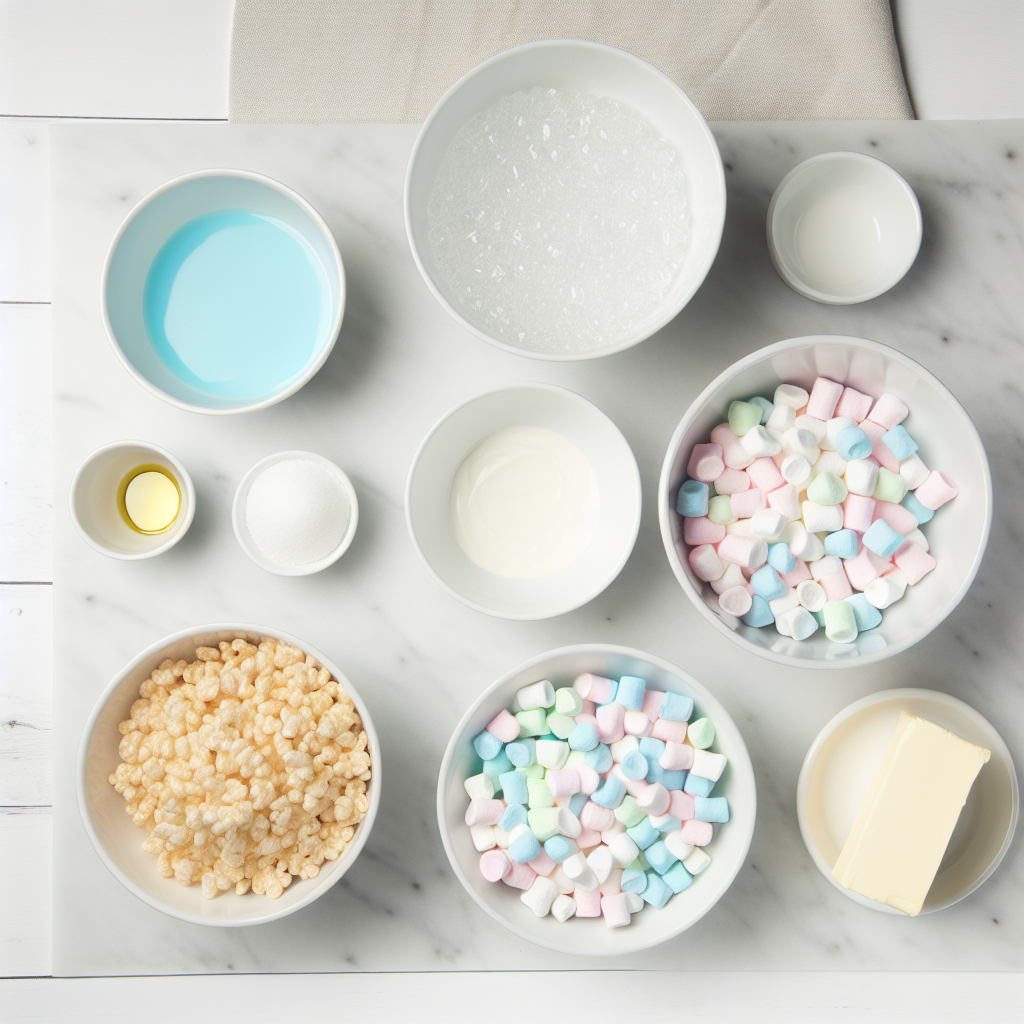 Cotton Candy Rice Krispies Treats Recipe - Recipe Image