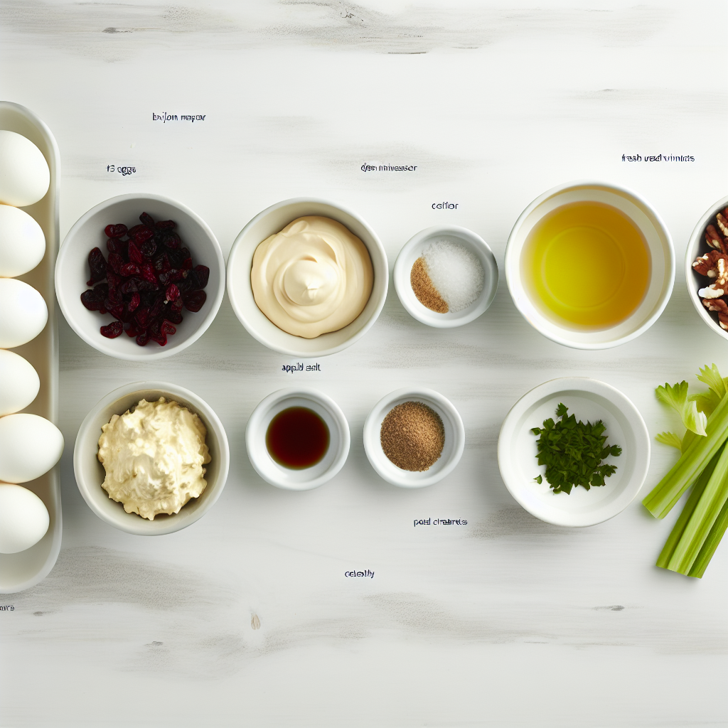 Harvest Cranberry Deviled Eggs Recipe - Recipe Image