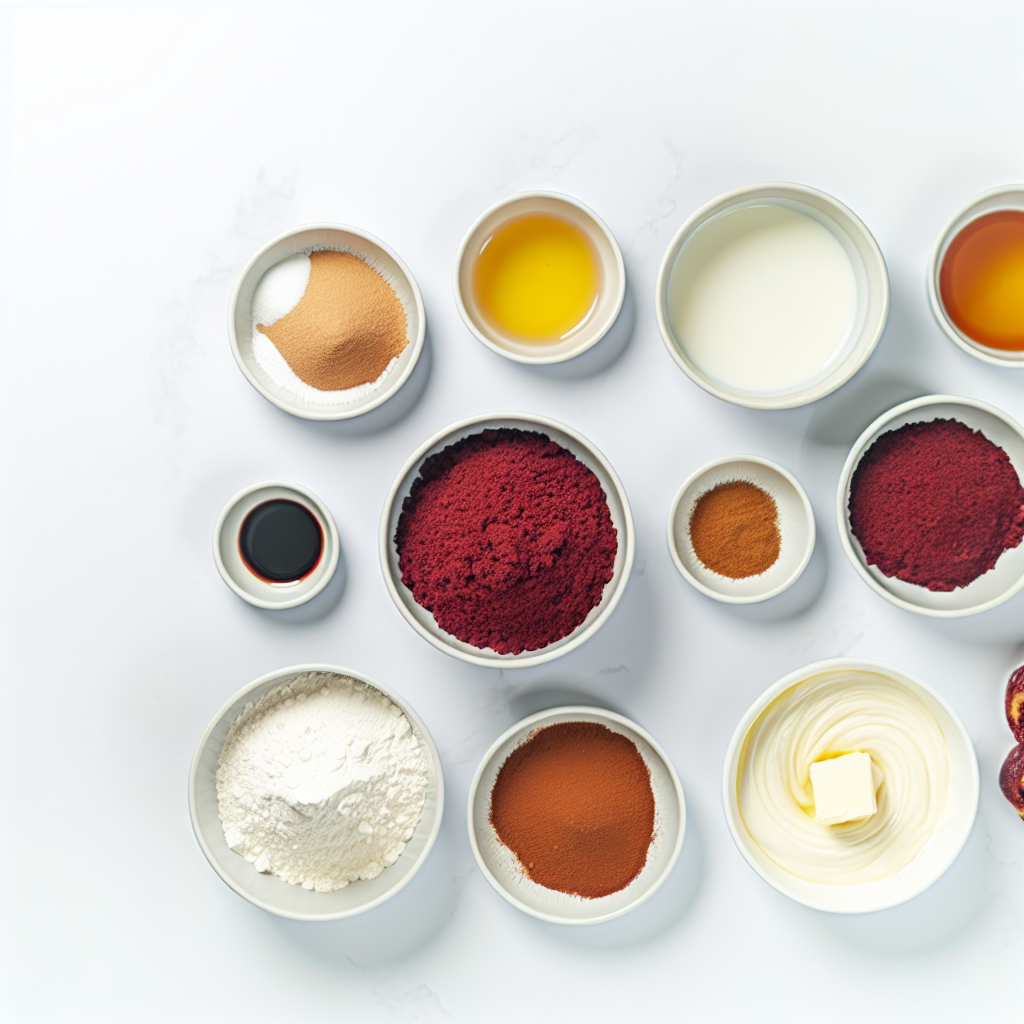 Red Velvet Cinnamon Rolls with Vanilla Icing Recipe - Recipe Image