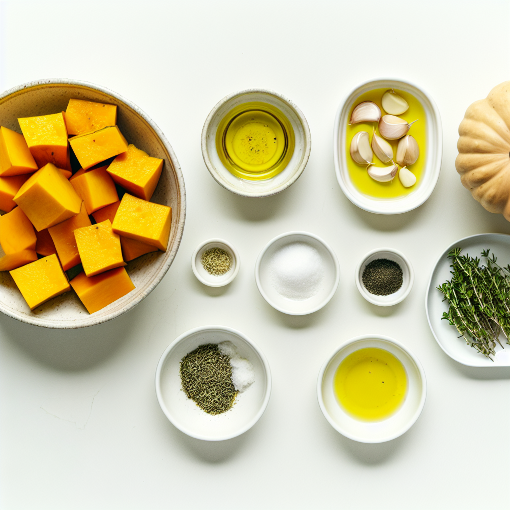 Simple Roasted Kabocha Squash Cubes Recipe - Recipe Image