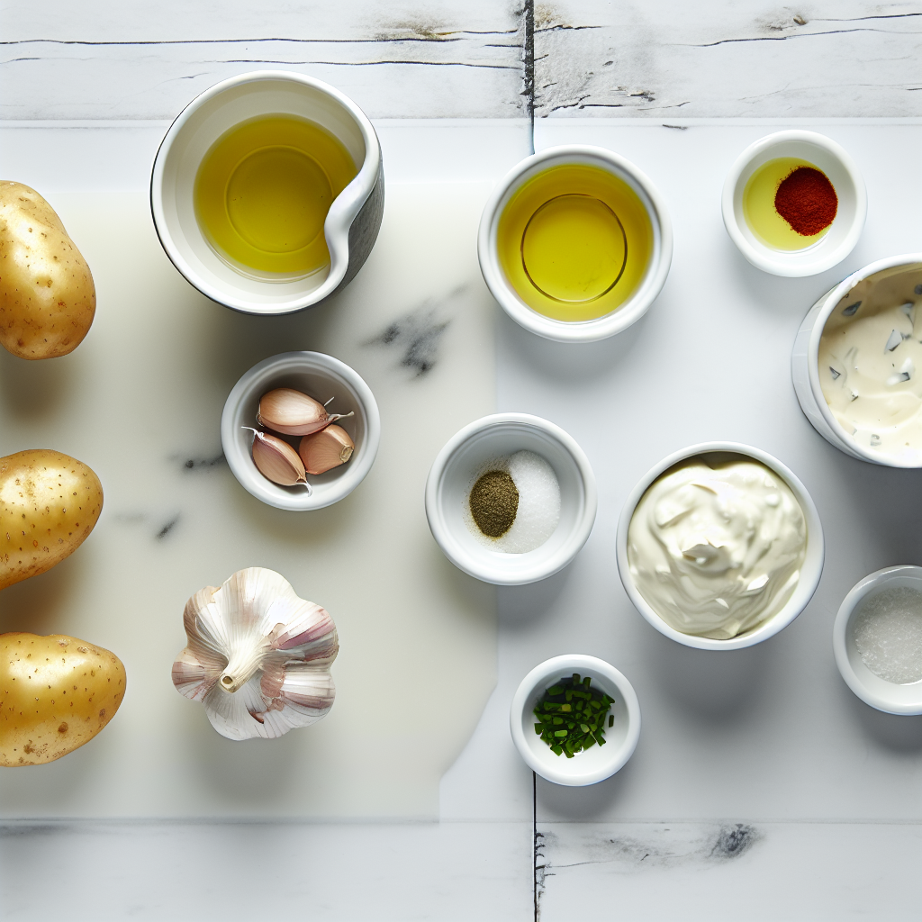 Creamy Garlic & Potato Dip Recipe - Recipe Image