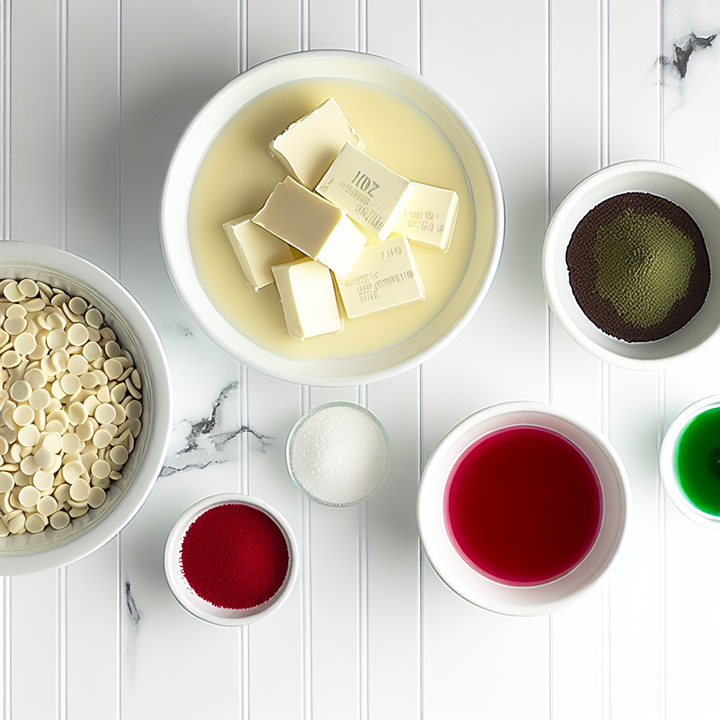 Colorful Christmas Fudge Recipe - Recipe Image