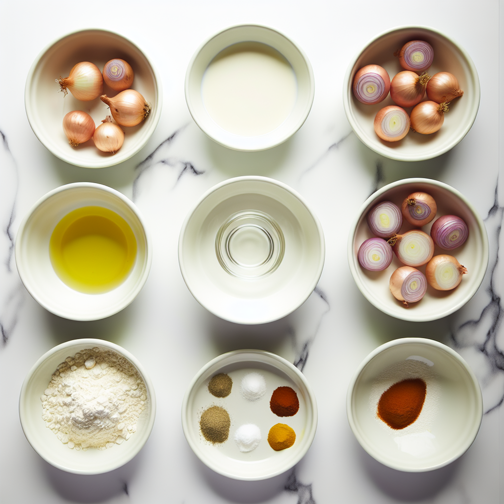 Bite-Sized Blooming Onions with Buttermilk Ranch Dip Recipe - Recipe Image