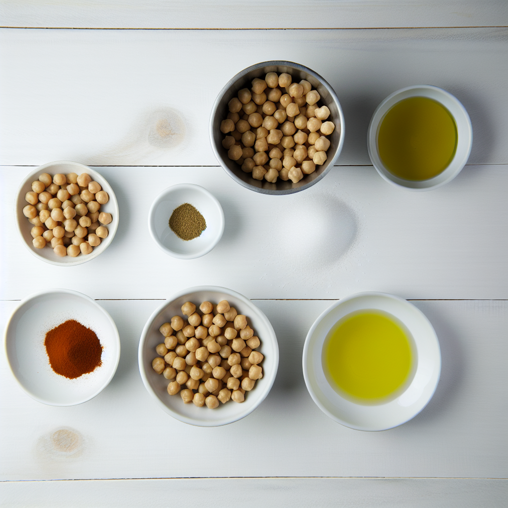 Air Fryer Roasted Chickpeas Recipe - Recipe Image