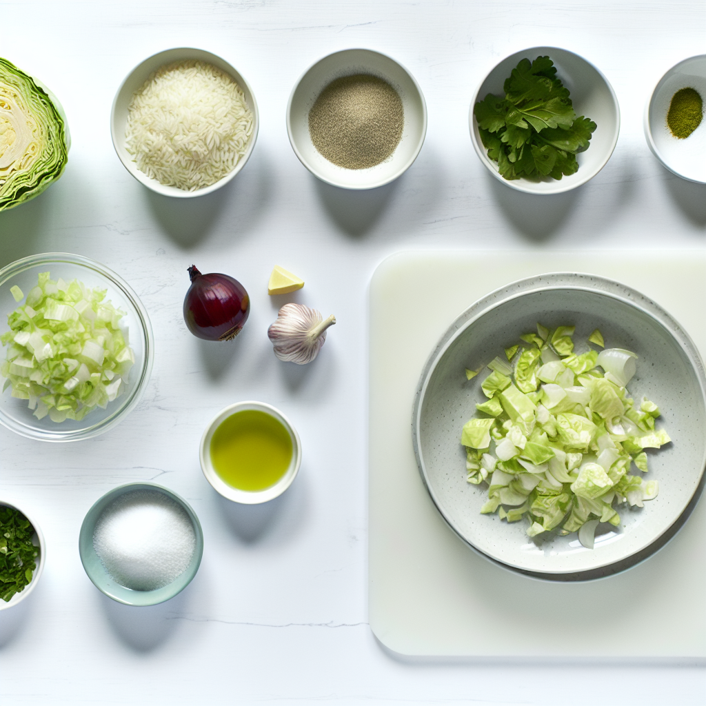 Vegan Malfouf: Stuffed Cabbage Rolls with Rice and Fresh Herbs Recipe - Recipe Image