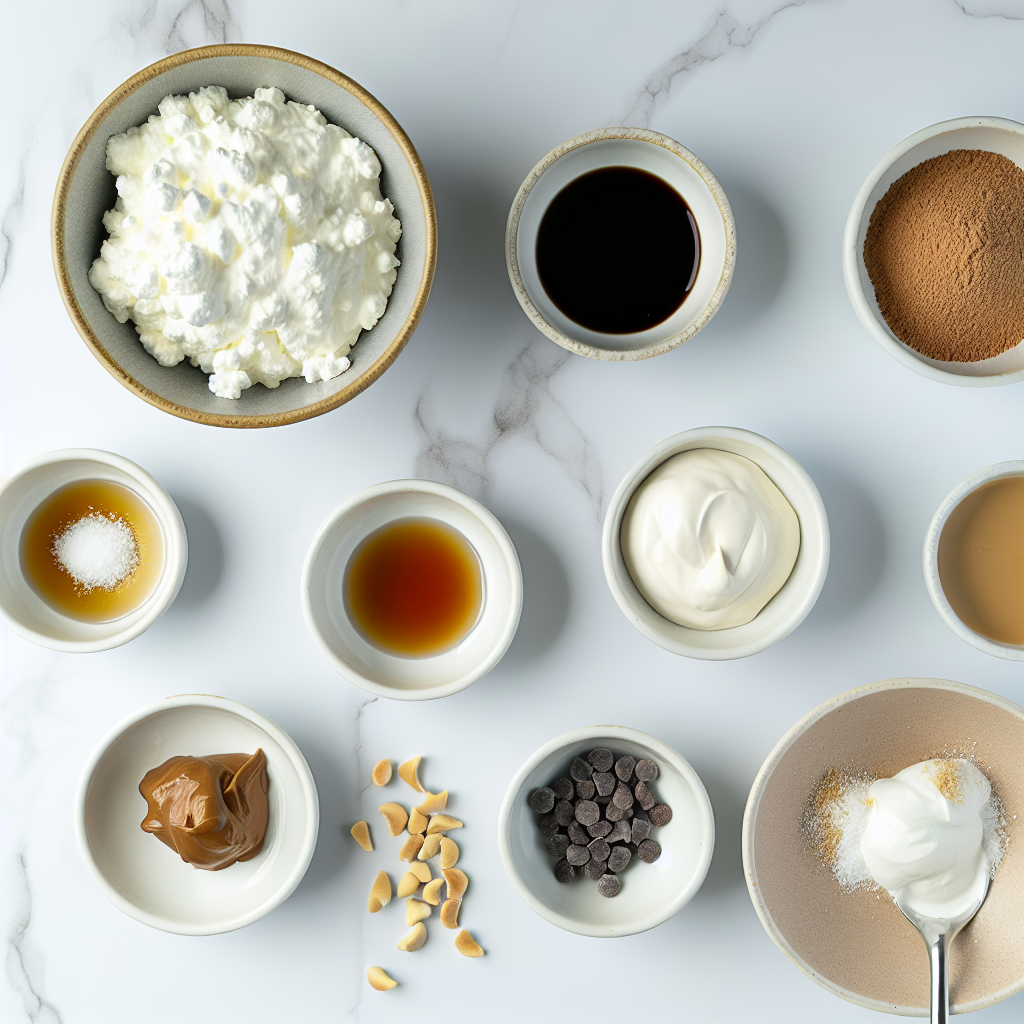 Peanut Butter Chocolate Cottage Cheese Mousse Recipe - Recipe Image