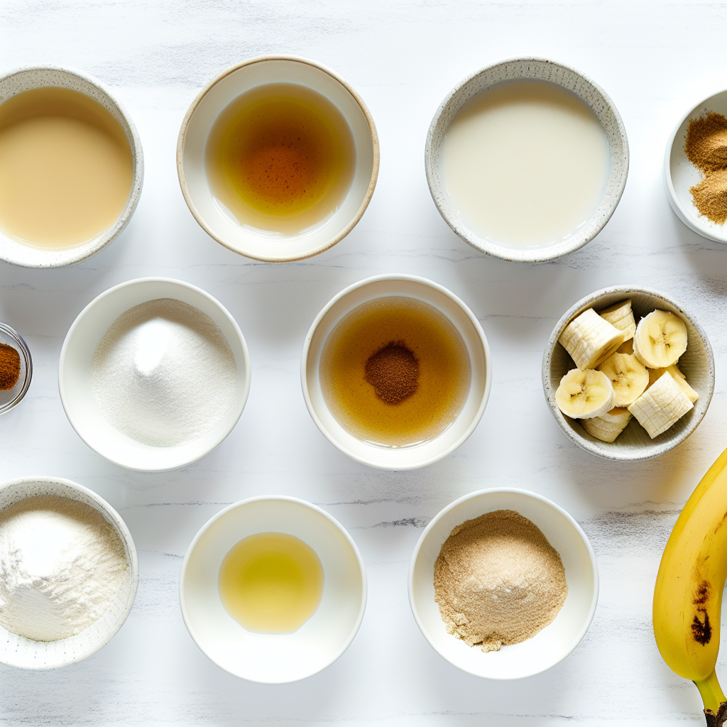 Spiced Vegan Eggnog Banana Bread Recipe - Recipe Image