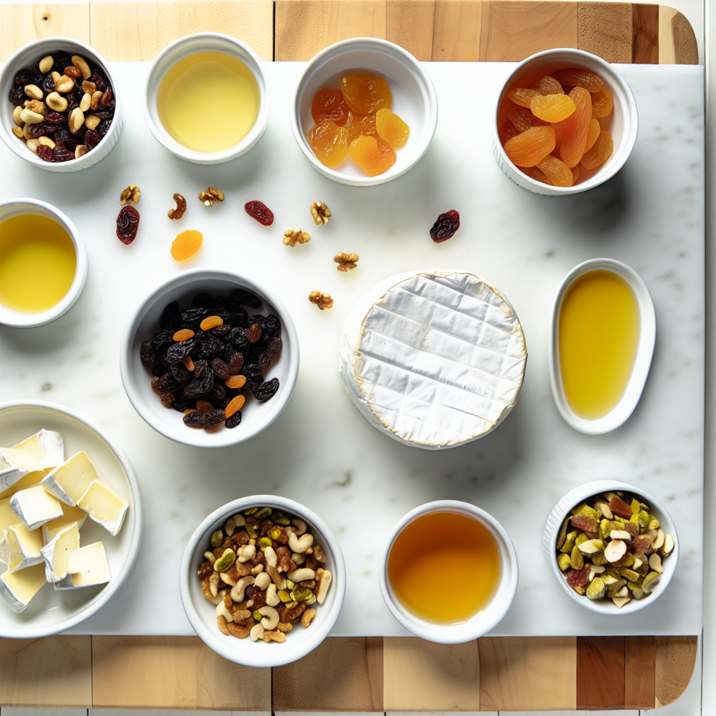 Baked Brie with Honey and Nuts Recipe - Recipe Image