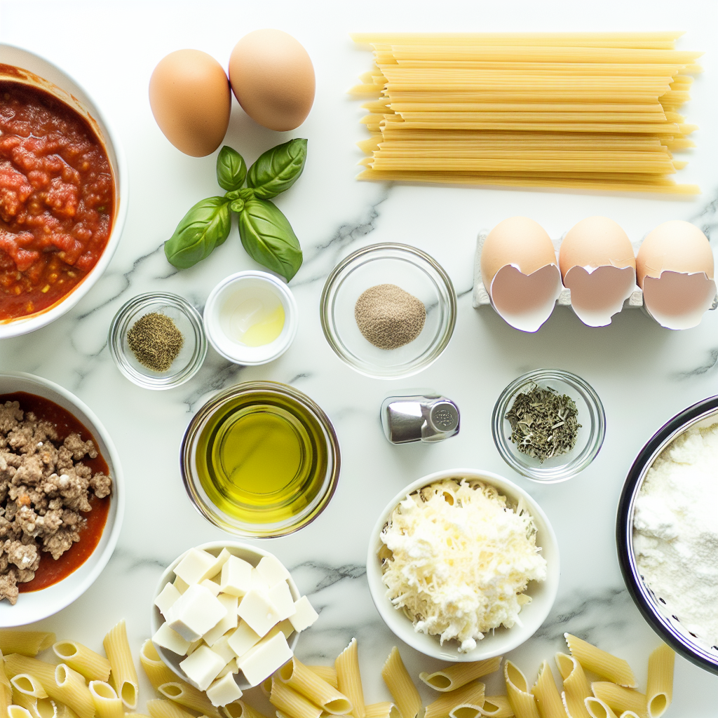 Easy Baked Ziti with Cheese Recipe - Recipe Image