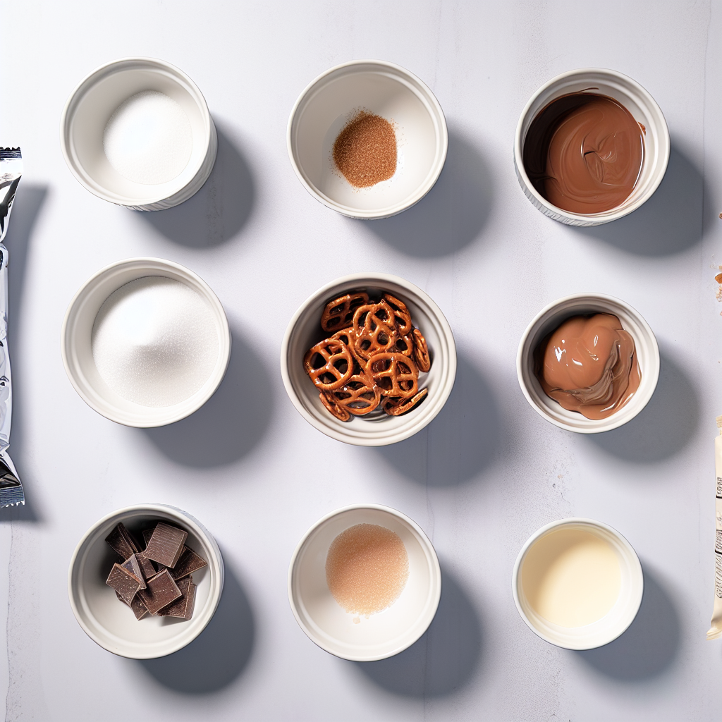 Chocolate Caramel Pretzel Bark Recipe - Recipe Image