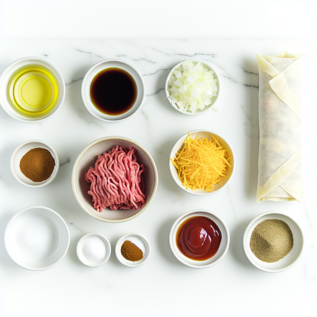 Cheeseburger Twists Recipe - Recipe Image