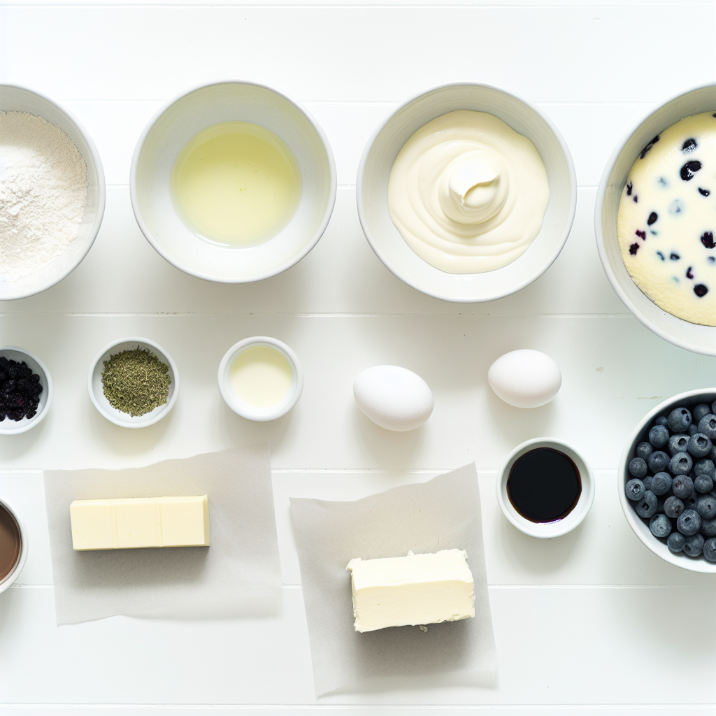 White Chocolate Blueberry Cheesecake Recipe - Recipe Image