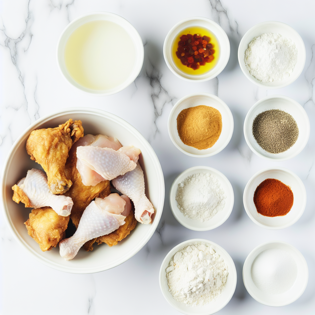 Crispy Southern Fried Chicken – Golden, Juicy & Perfectly Crunchy Recipe - Recipe Image