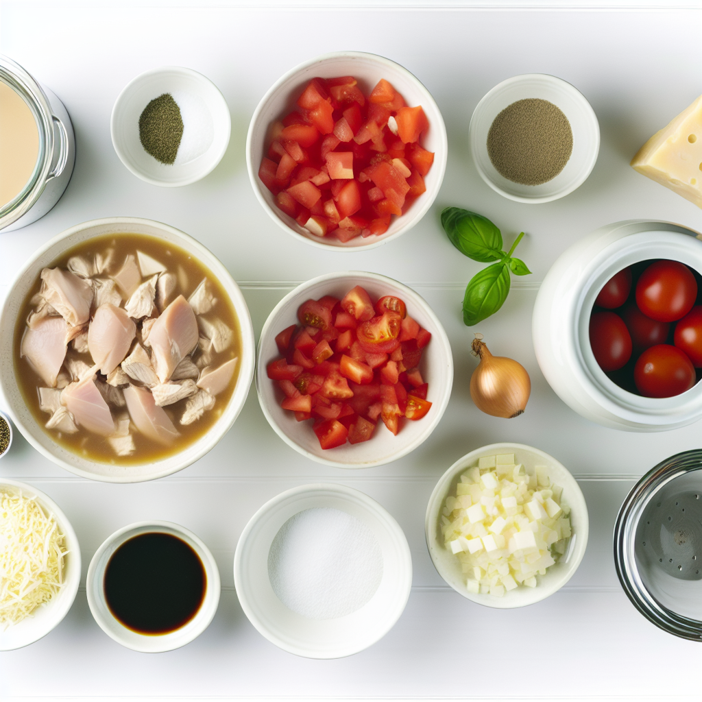 Crockpot Chicken Parmesan Soup Recipe - Recipe Image