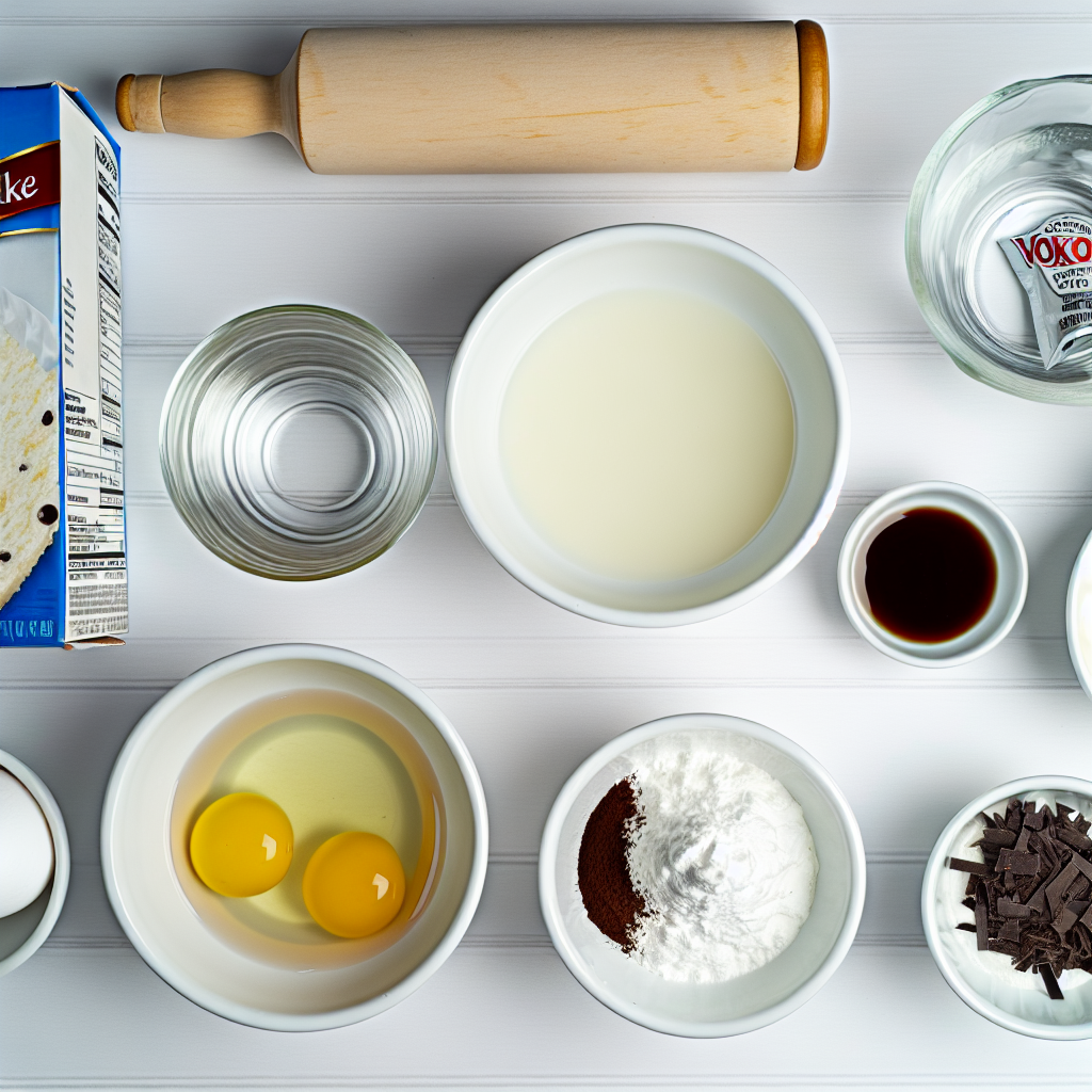 White Russian Poke Cake Recipe - Recipe Image