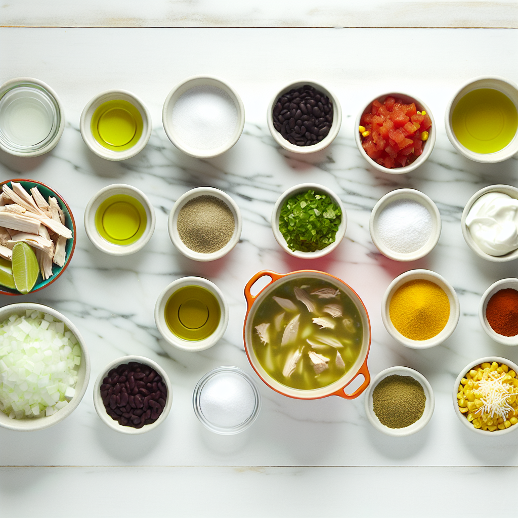 High Protein Chicken Taco Soup That’s Easy & Delicious Recipe - Recipe Image