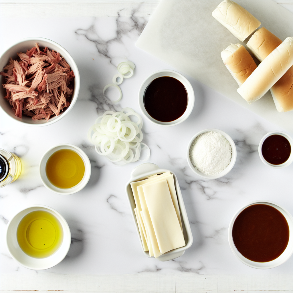 BBQ Brisket Melts Recipe - Recipe Image