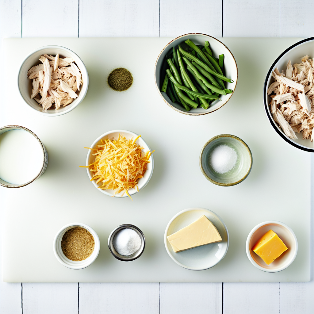 Chicken and Green Bean Casserole Recipe - Recipe Image