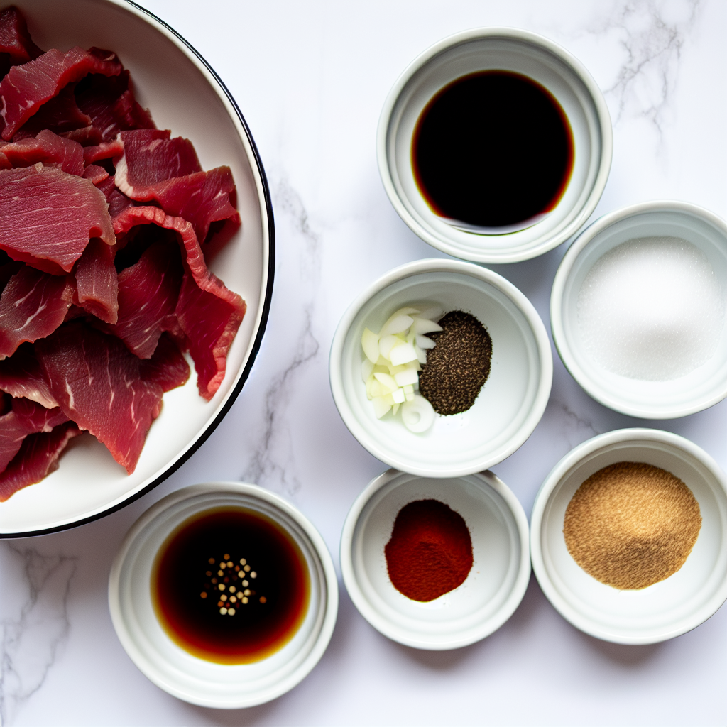 Homemade Beef Jerky in the Air Fryer Recipe - Recipe Image